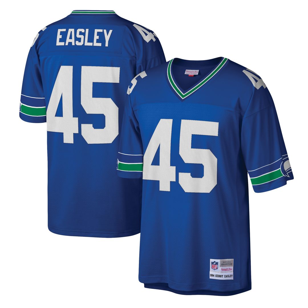 Kenny Easley Seattle Seahawks Mitchell & Ness Legacy Replica Official Jersey - Royal