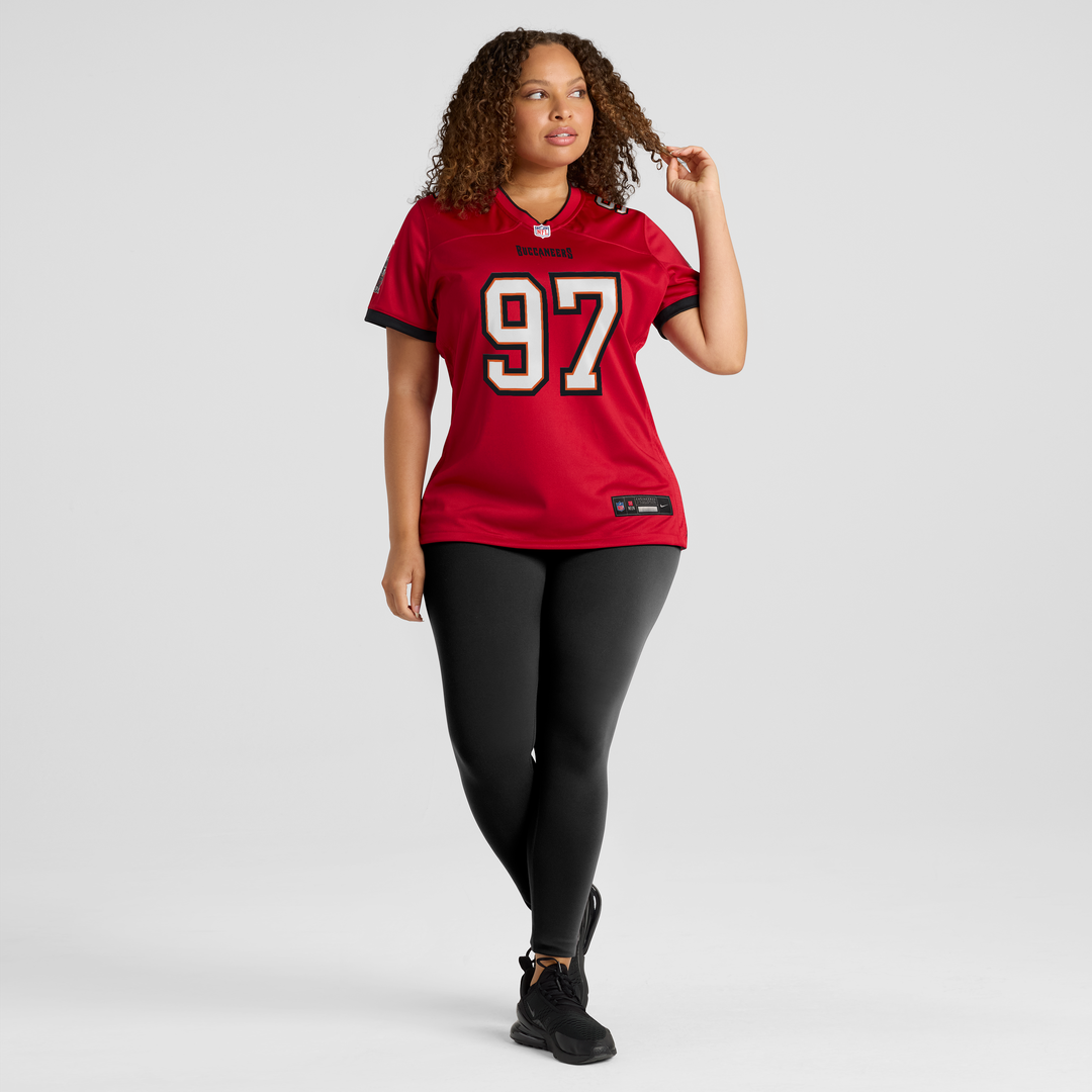 Al-Quadin Muhammad Tampa Bay Buccaneers Nike Women's Team Game Official Jersey - Red