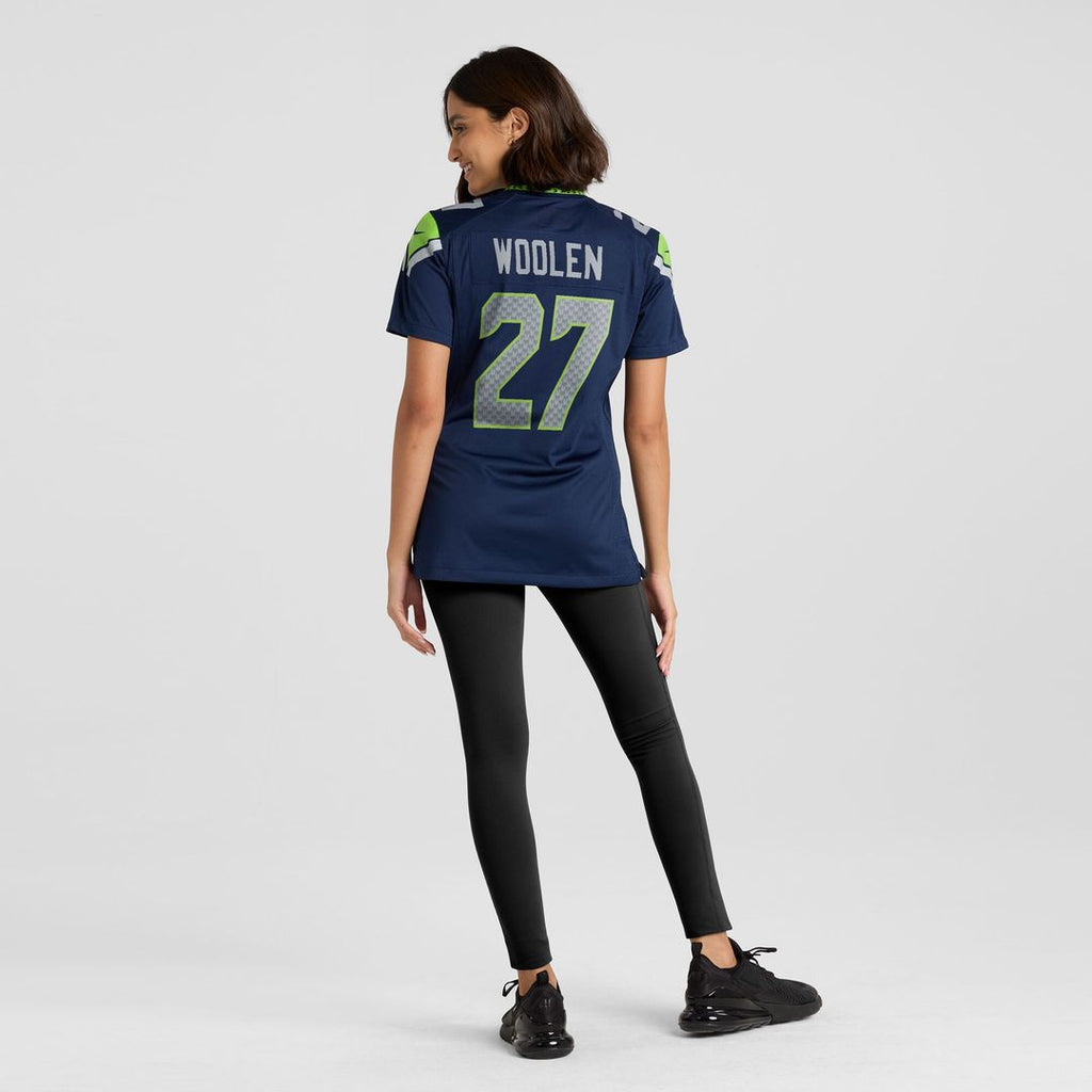 Riq Woolen Seattle Seahawks Nike Women's Team Game Official Jersey -  College Navy