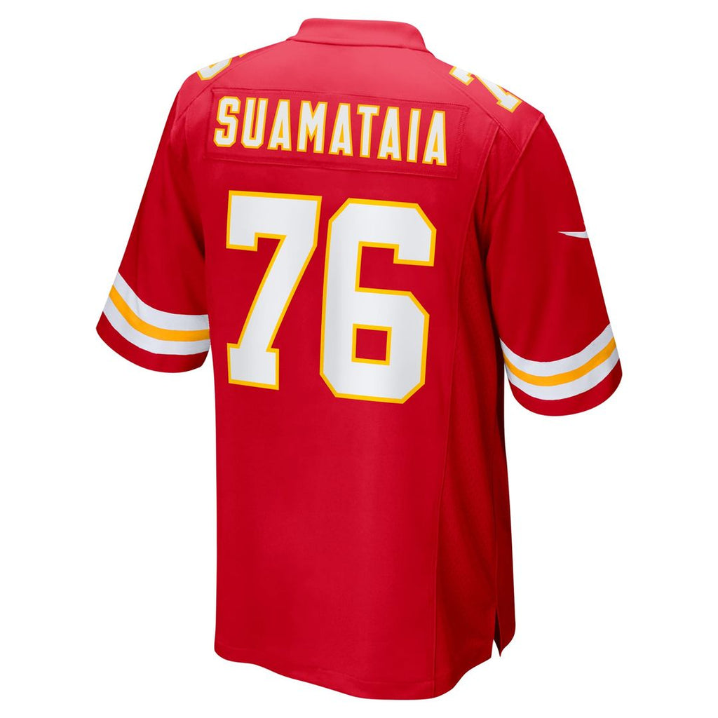 Kingsley Suamataia Kansas City Chiefs Nike  Game Official Jersey -  Red