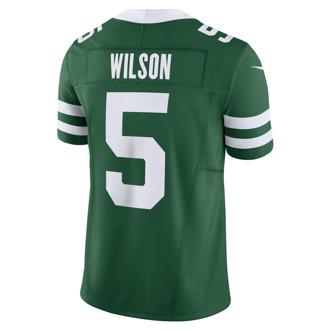 Garrett Wilson New York Jets Nike Vapor F.U.S.E. Limited Official Jersey  - Legacy White