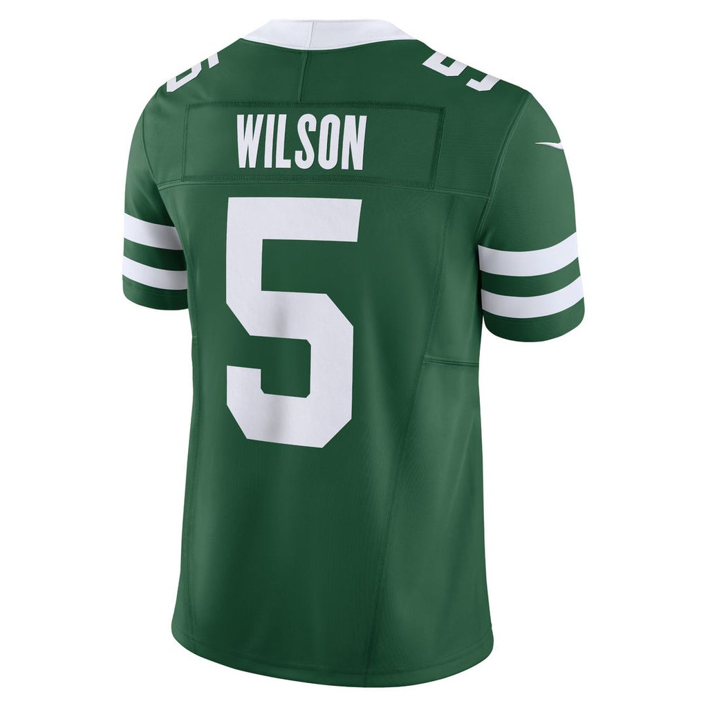 Garrett Wilson New York Jets Nike Alternate Vapor F.U.S.E. Limited Jersey - Legacy Black