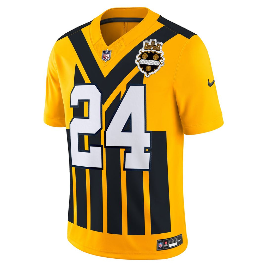Joey Porter Jr. Pittsburgh Steelers Nike  Vapor F.U.S.E. Limited Official Jersey - White