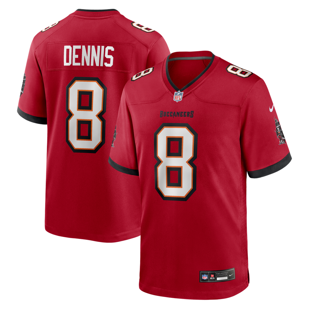 SirVocea Dennis Tampa Bay Buccaneers Nike Game Official Jersey - Red