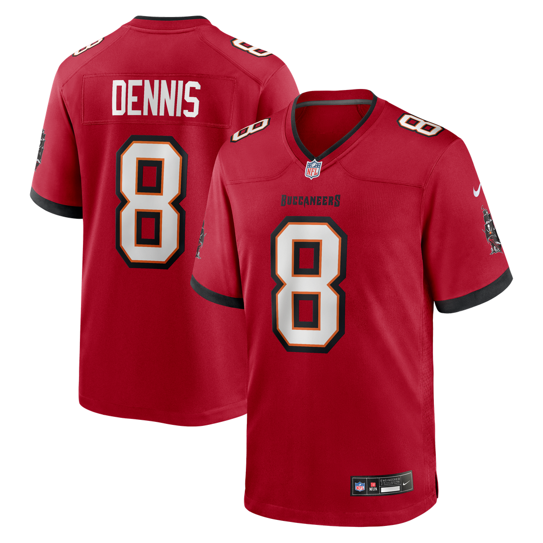 SirVocea Dennis Tampa Bay Buccaneers Nike Game Official Jersey - Red
