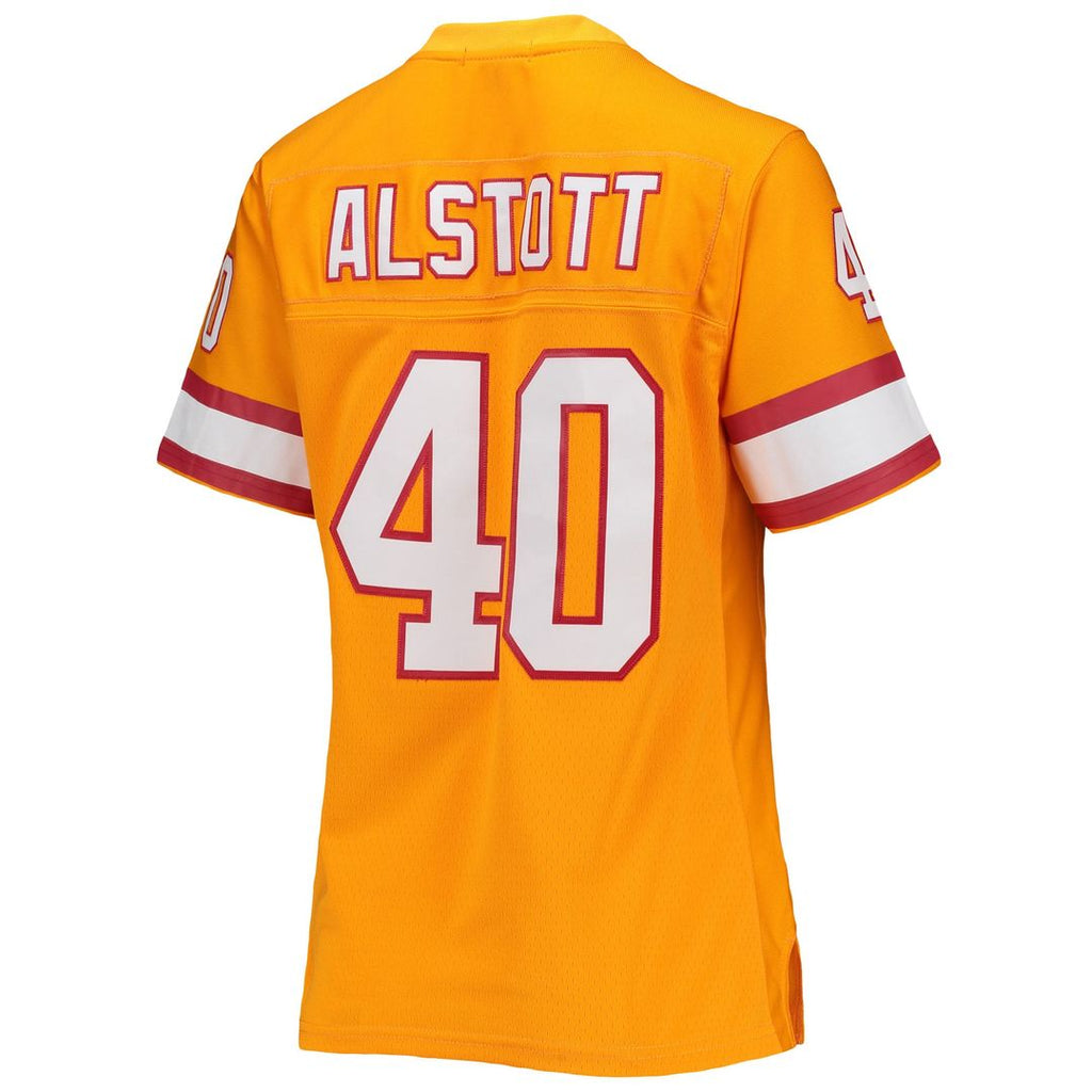 Mike Alstott Tampa Bay Buccaneers Mitchell & Ness Women's Legacy Replica Player Official Jersey - Orange