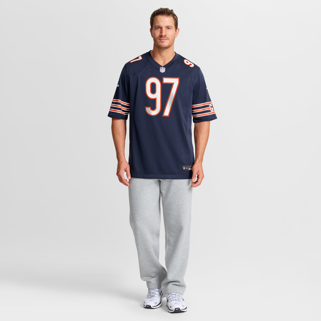 James Lynch Chicago Bears Nike Team Game Official Jersey -  Navy