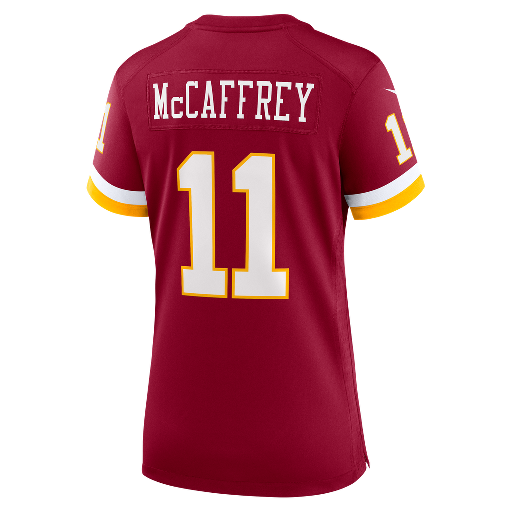 Luke McCaffrey Washington Commanders Nike Women's Game Super Bowl Era Official Jersey - White