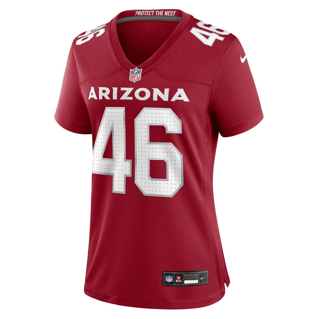 Aaron Brewer Arizona Cardinals Nike Women's Game Jersey - Cardinal