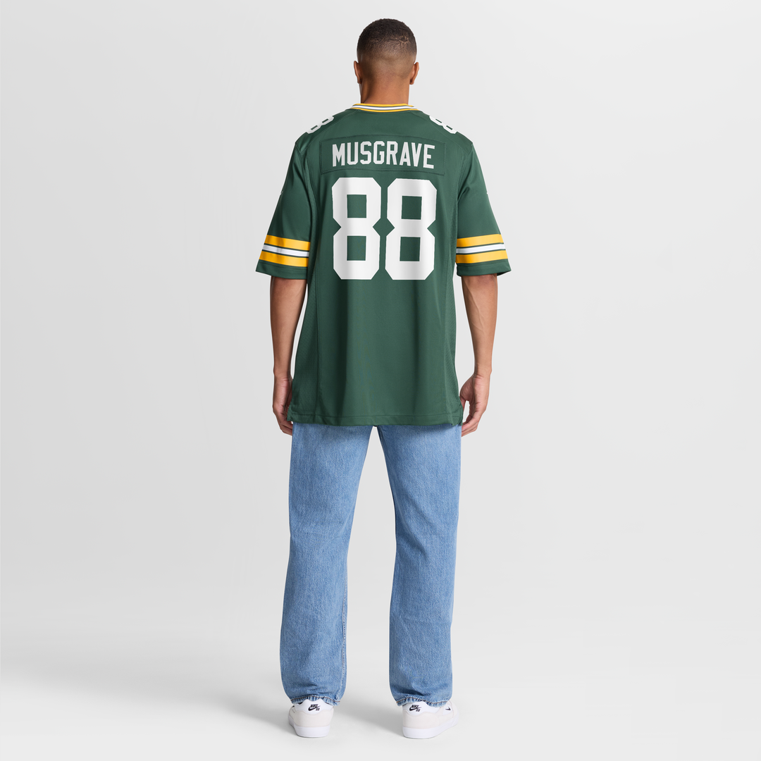 Luke Musgrave Green Bay Packers Nike  Game Official Jersey -  Green