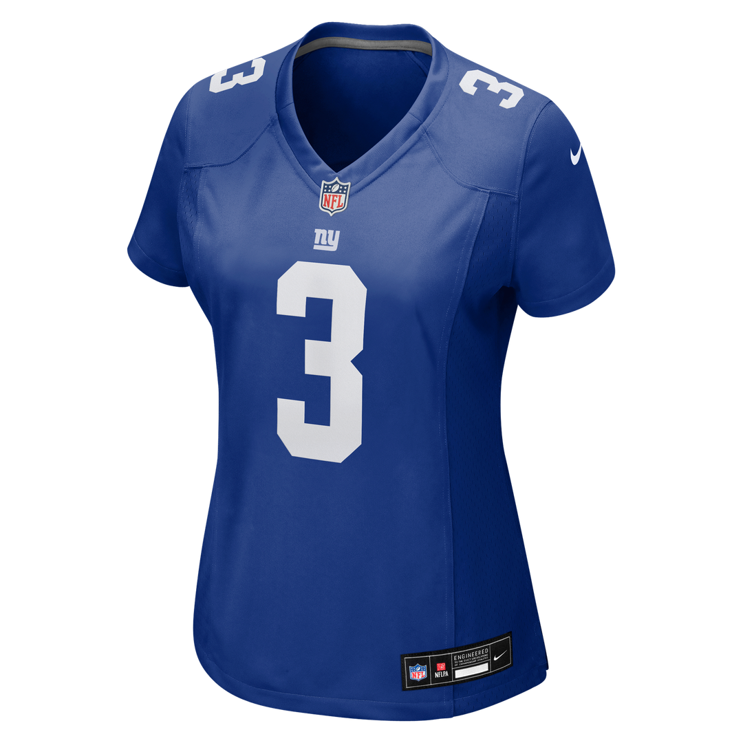 Abdul Carter New York Giants Nike Women's Team Game Jersey - Royal