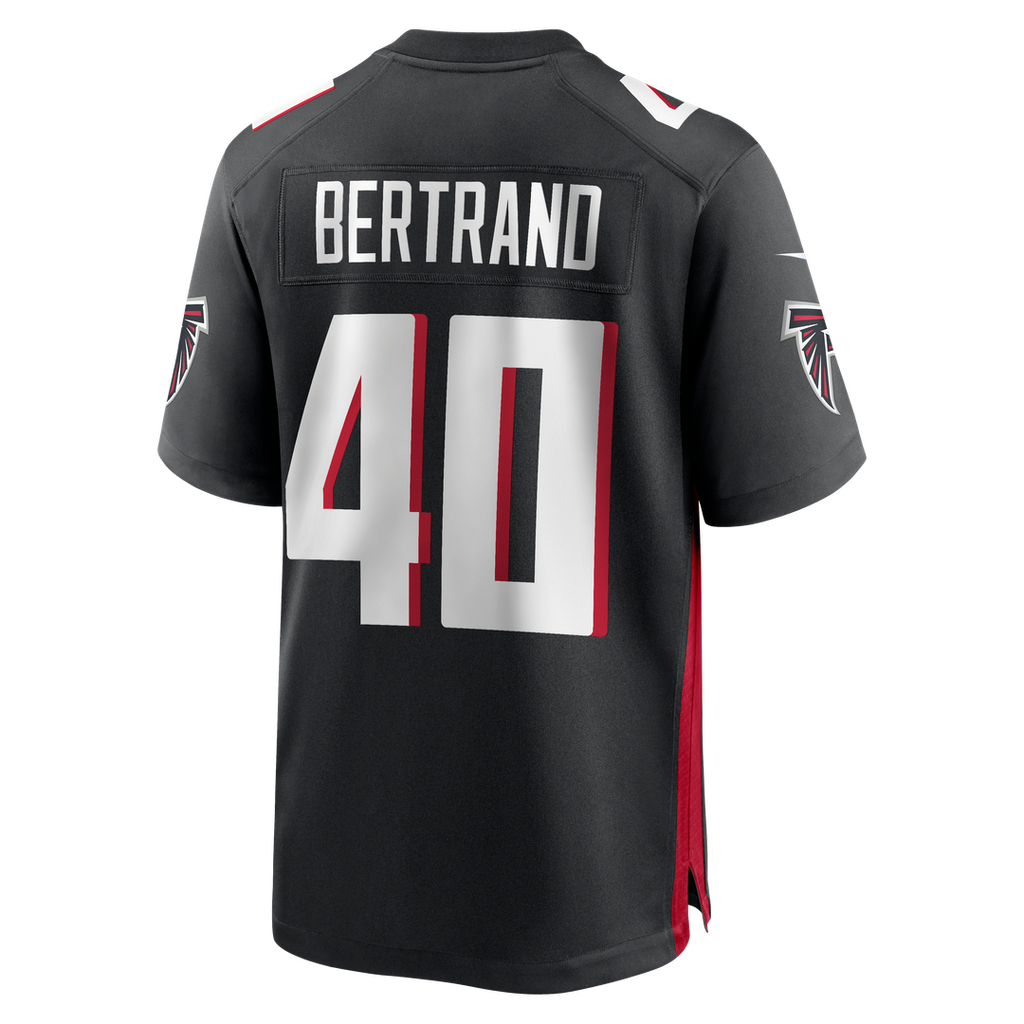 JD Bertrand Atlanta Falcons Nike Team Game Jersey - Black