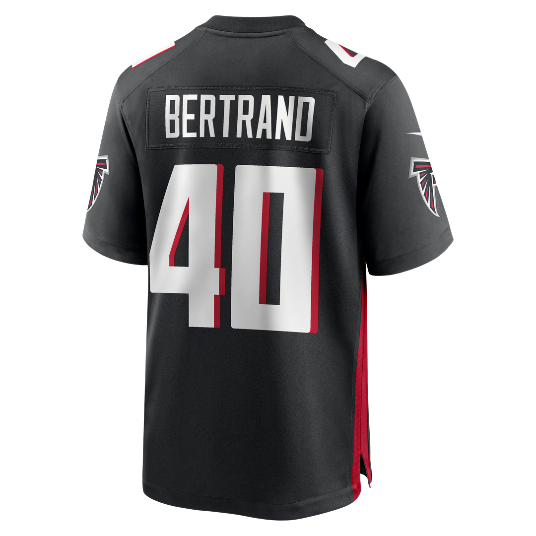 JD Bertrand Atlanta Falcons Nike Team Game Jersey - Black