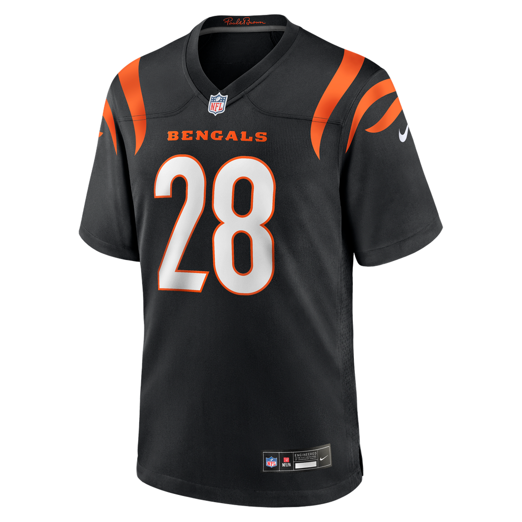 Josh Newton Cincinnati Bengals Nike  Game Official Jersey -  Black