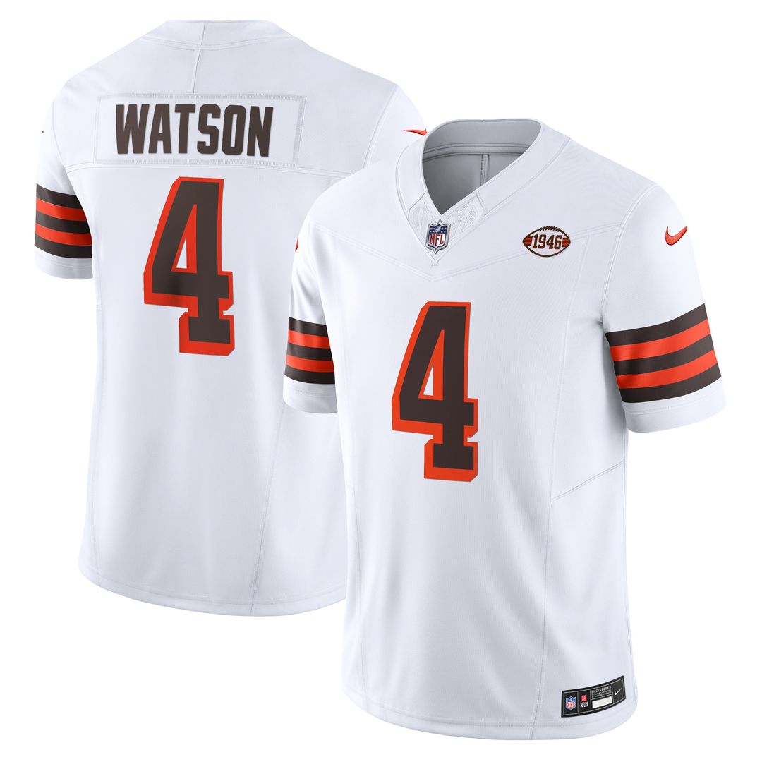 Deshaun Watson Cleveland Browns Nike Vapor F.U.S.E. Limited Official Jersey - Brown