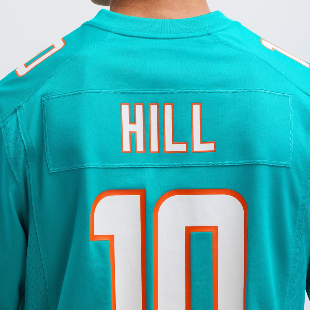 Tyreek Hill Miami Dolphins Nike Game Official Jersey - Aqua