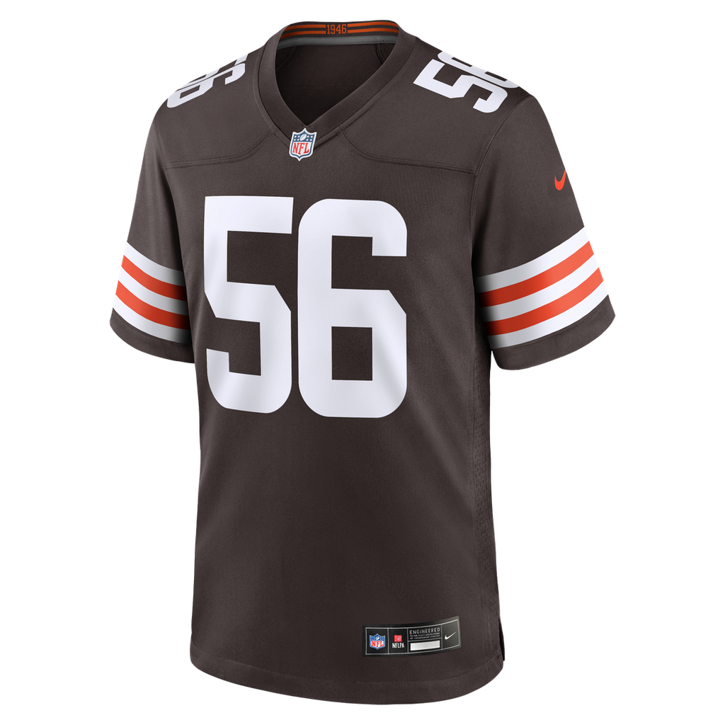 Luke Wypler Cleveland Browns Nike Team Game Official Jersey -  Brown