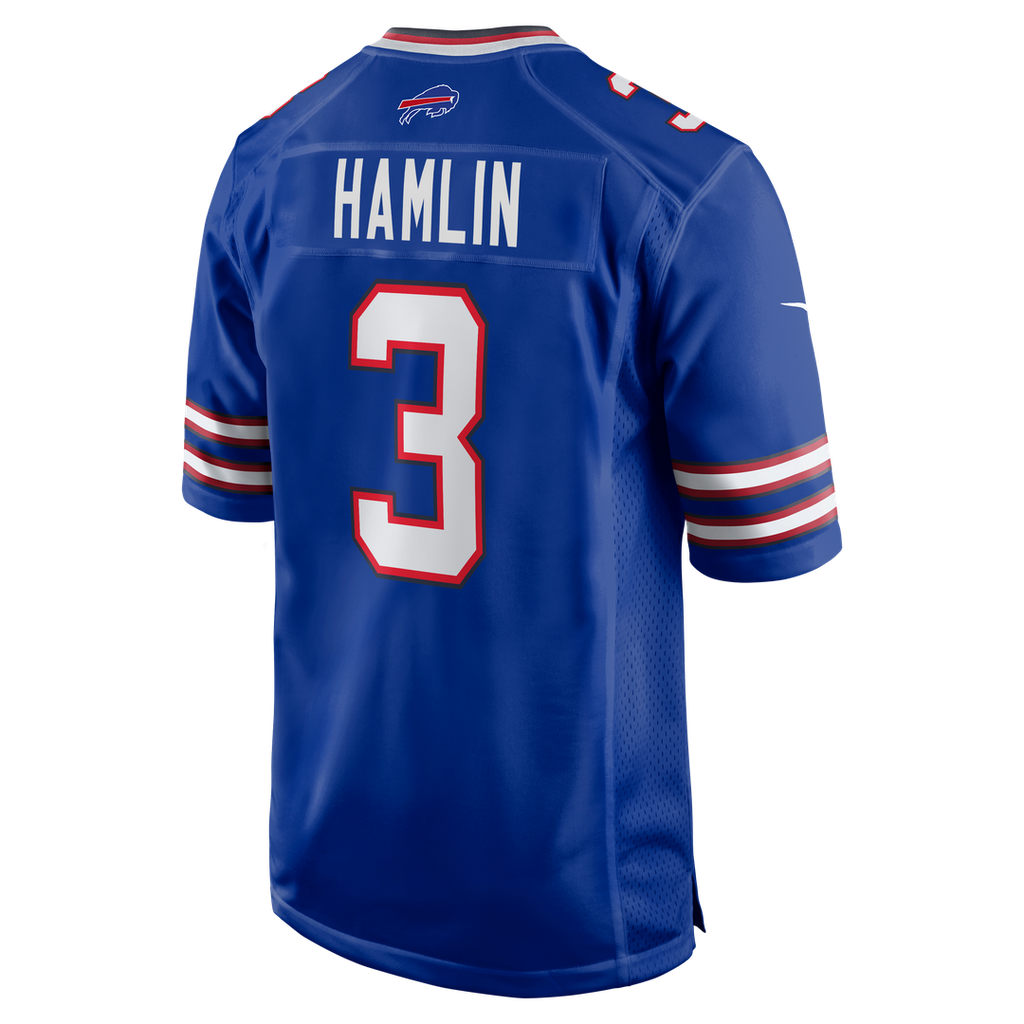 Damar Hamlin Buffalo Bills Nike Game Jersey - White