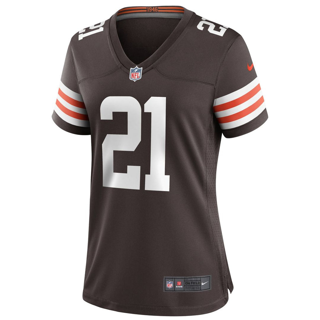 Denzel Ward Cleveland Browns Nike Women's Player Game Official Jersey - Brown