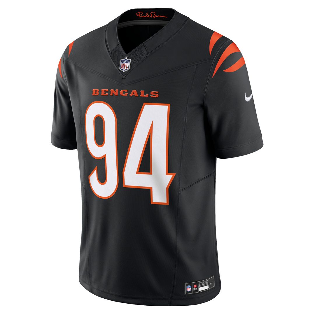 Sam Hubbard Cincinnati Bengals Nike Vapor F.U.S.E. Limited Official Jersey - Black