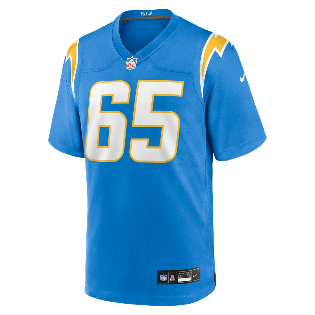 Logan Taylor Los Angeles Chargers Nike Team Game Official Jersey - Powder Blue