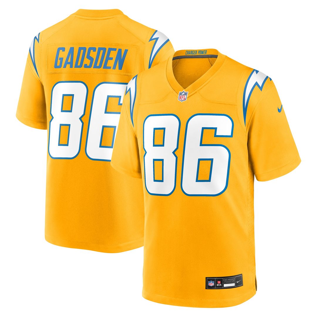 Oronde Gadsden Los Angeles Chargers Nike Alternate 2 Super Chargers Game Jersey - Navy