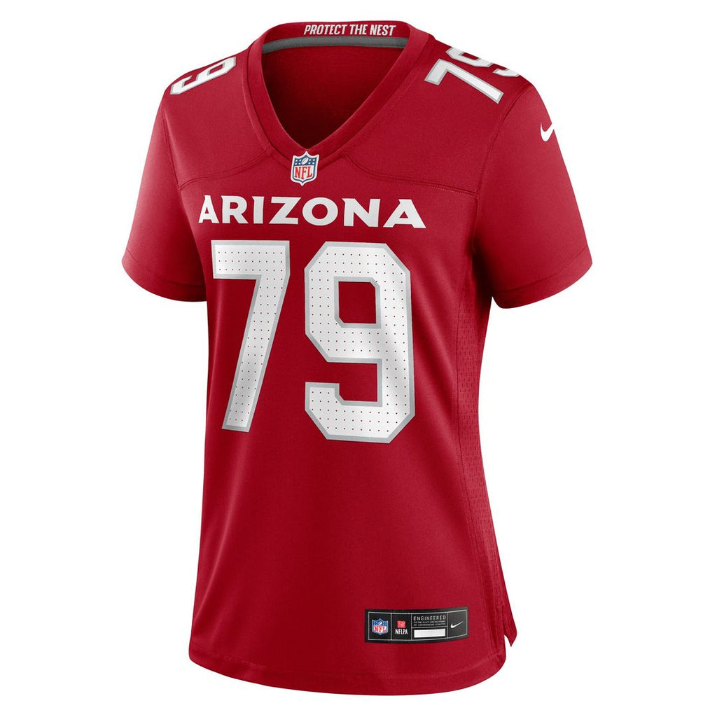 PJ Mustipher Arizona Cardinals Nike Women's Team Game Official Jersey -  Cardinal