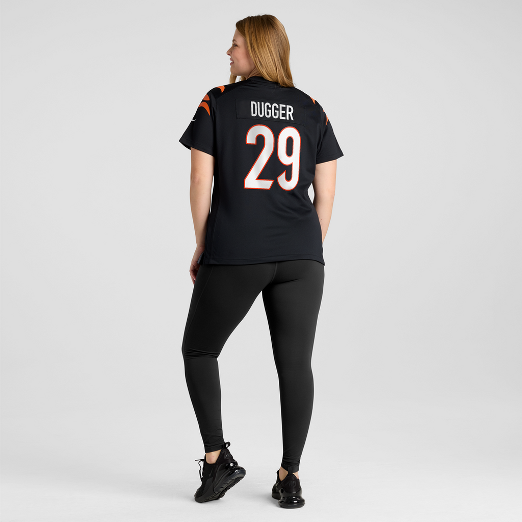 Kyle Dugger Cincinnati Bengals Nike Women's Team Game Jersey - Black