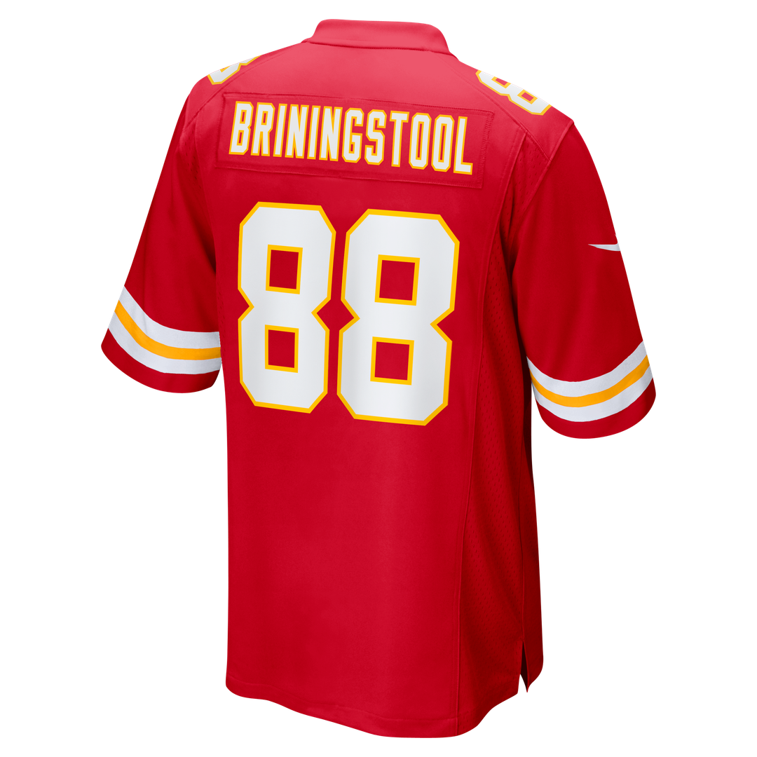 Jake Briningstool Kansas City Chiefs Nike Team Game Official Jersey -  Red