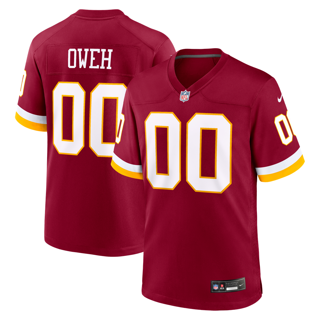 Odafe Oweh Washington Commanders Nike Hail Raiser Alternate Game Jersey - Black