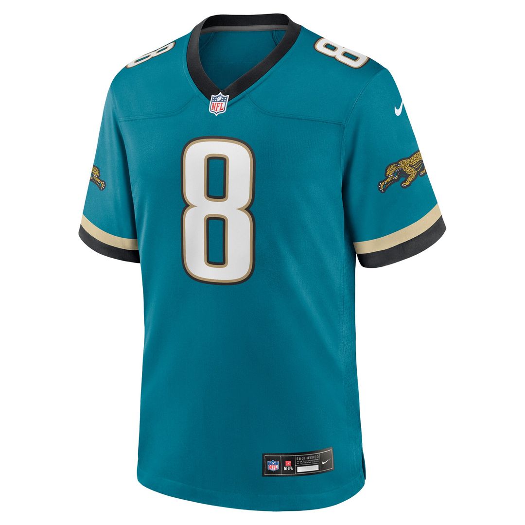 Mark Brunell Jacksonville Jaguars Nike Retired Player Alternate Game Official Jersey - Teal