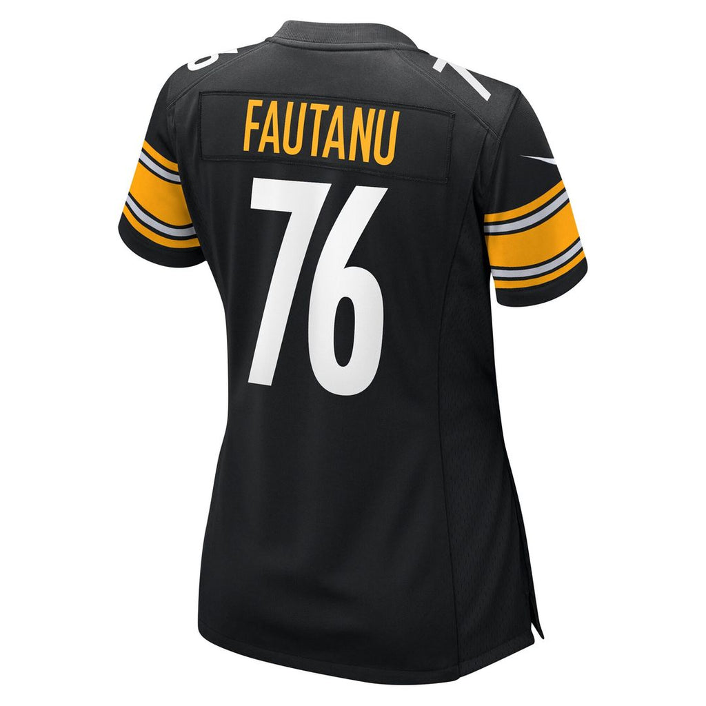 Troy Fautanu Pittsburgh Steelers Nike Women's  Game Official Jersey -  Black