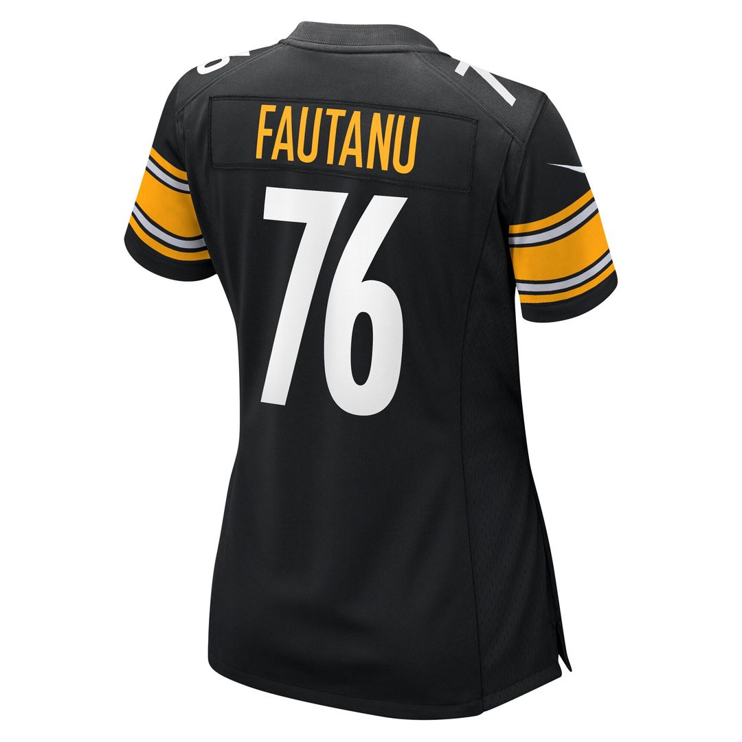 Troy Fautanu Pittsburgh Steelers Nike Women's  Game Official Jersey -  Black