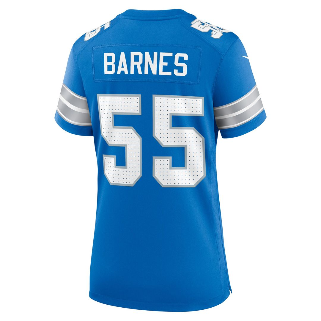 Derrick Barnes Detroit Lions Nike Women's Team Game Official Jersey -  Blue