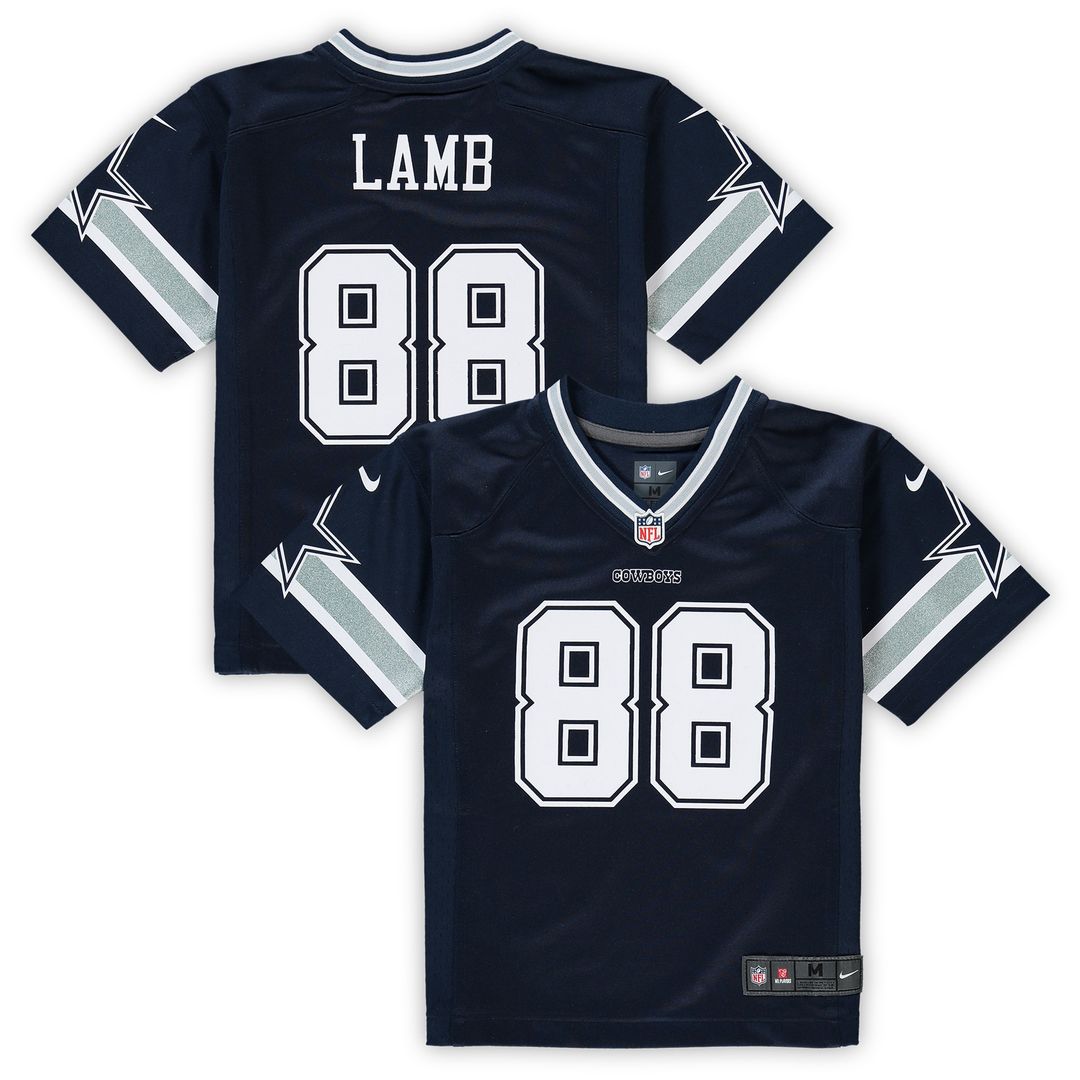CeeDee Lamb Dallas Cowboys Nike Preschool Game Official Jersey - Navy