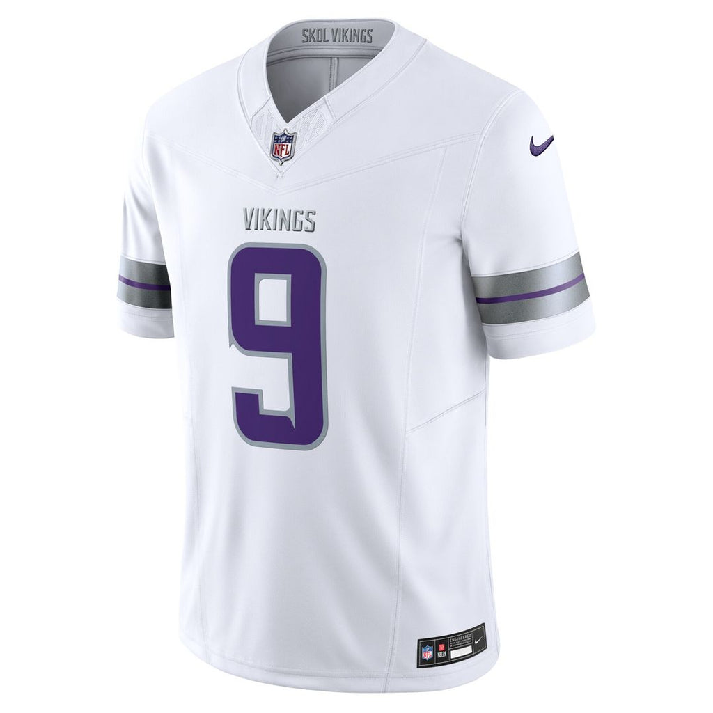 J.J. McCarthy Minnesota Vikings Nike Vapor F.U.S.E. Limited Official Jersey - Purple