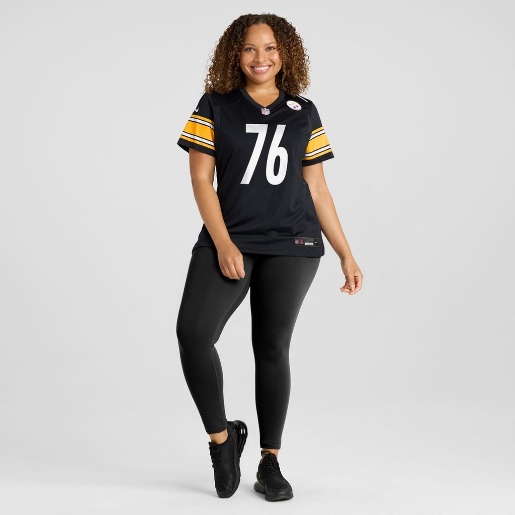 Troy Fautanu Pittsburgh Steelers Nike Women's  Game Official Jersey -  Black