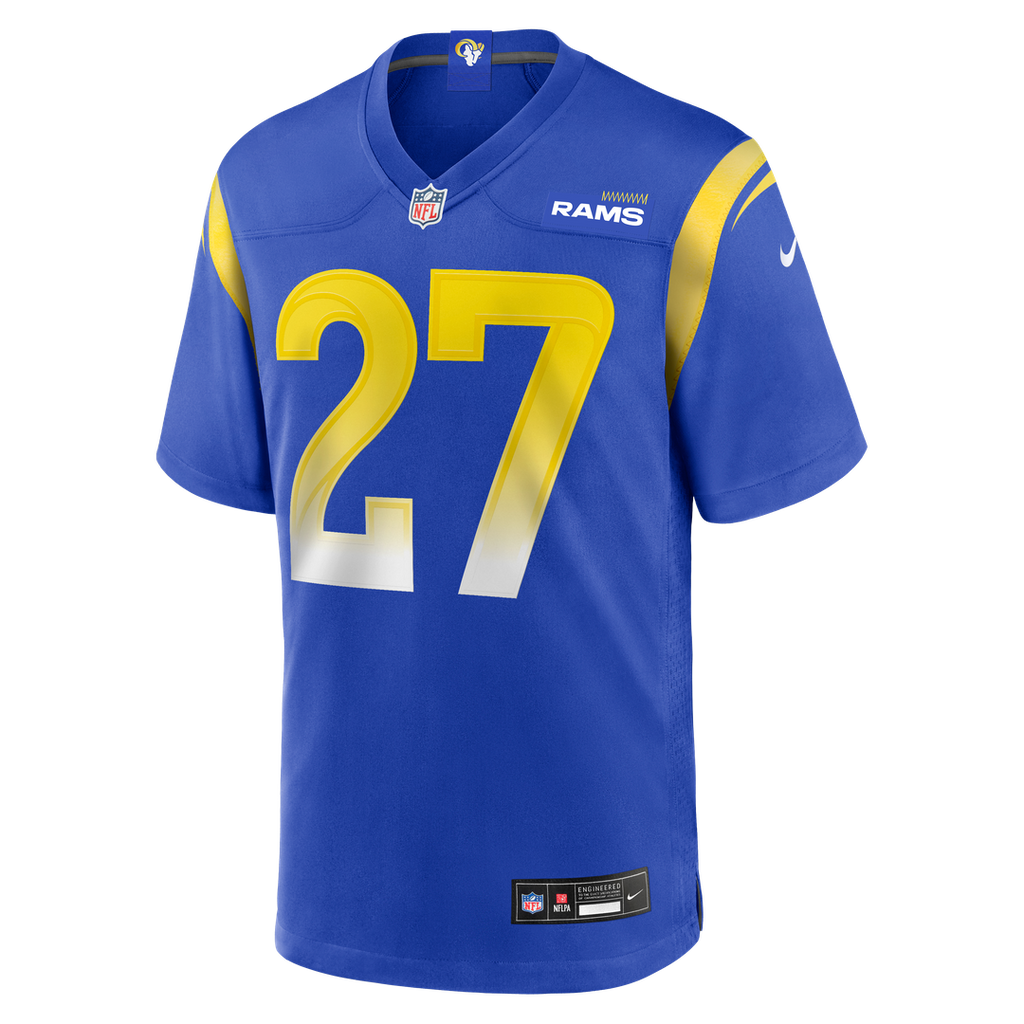 Jarquez Hunter Los Angeles Rams Nike Team Game Official Jersey -  Royal