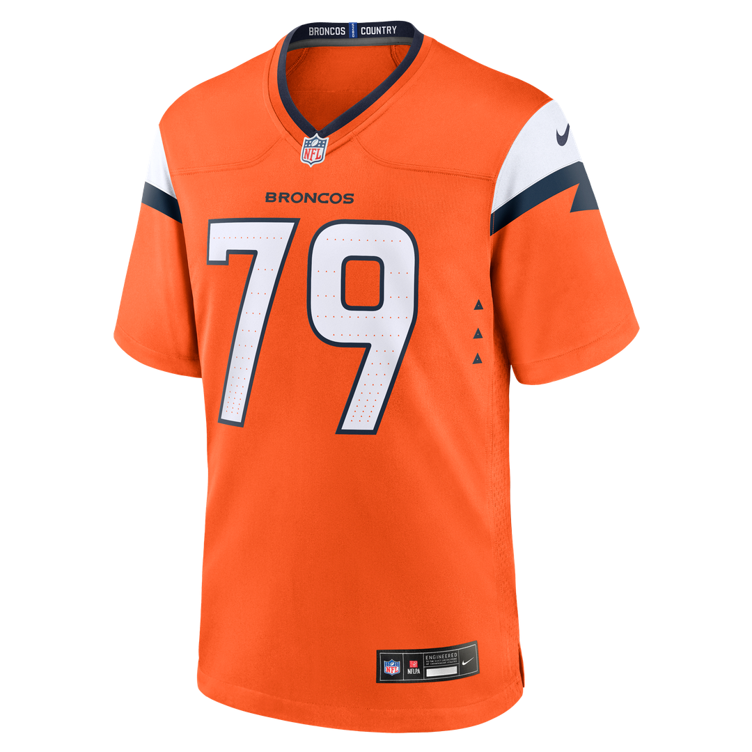 Matt Peart Denver Broncos Nike Team Game Jersey - Orange