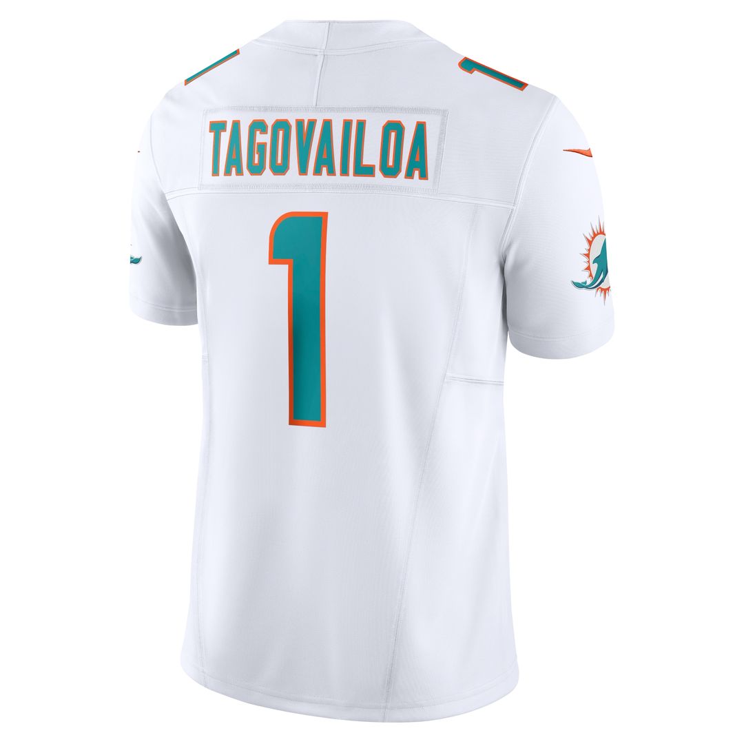 Tua Tagovailoa Miami Dolphins Nike Vapor F.U.S.E. Limited Official Jersey - White