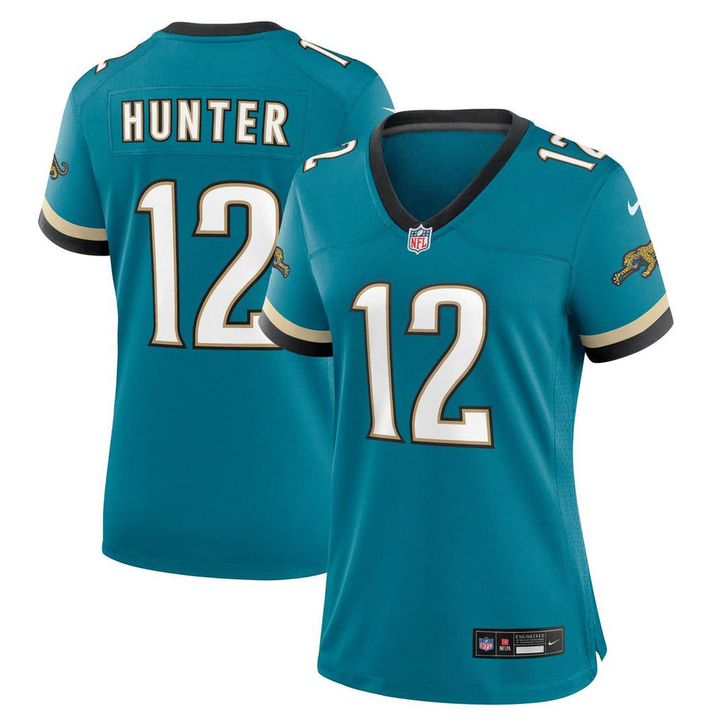 Travis Hunter Jacksonville Jaguars Nike Women's Alternate 2 Prowler Throwback Game Jersey - Teal