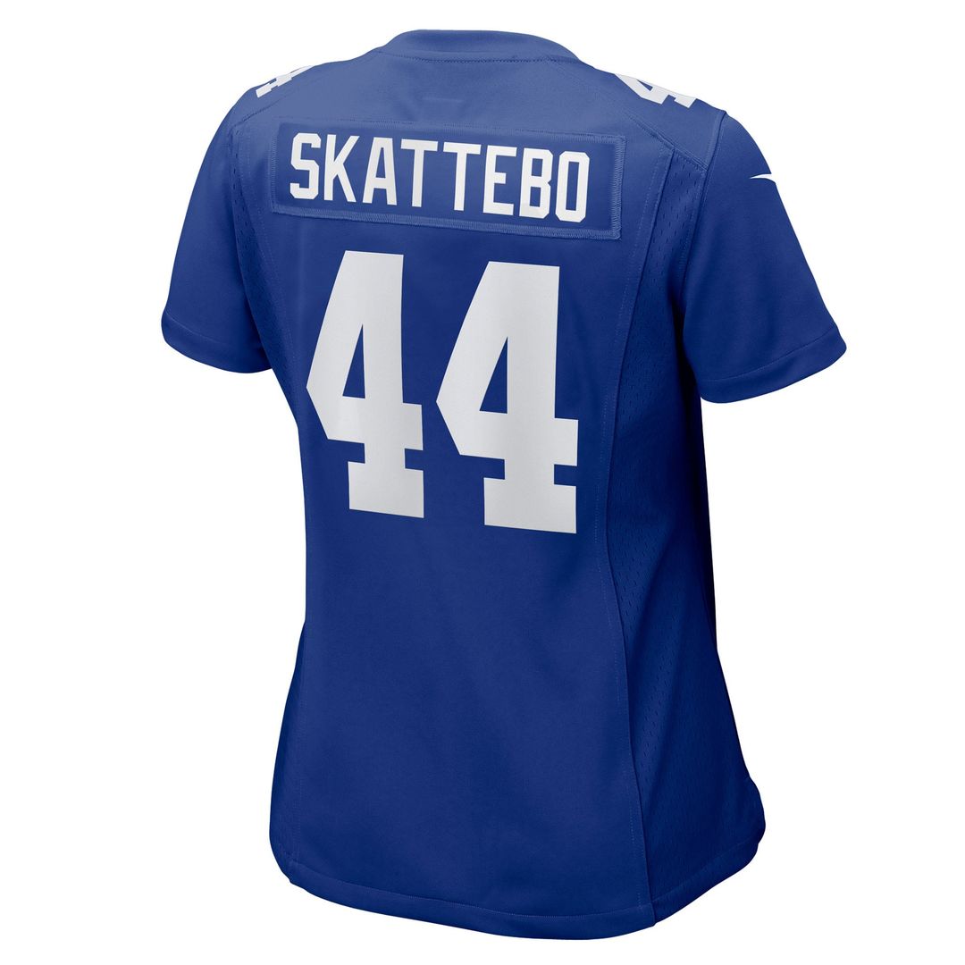 Cam Skattebo New York Giants Nike Women's Team Game Player Official Jersey - Royal
