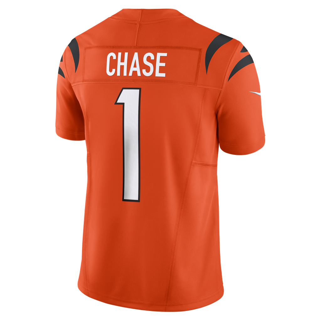 Ja'Marr Chase Cincinnati Bengals Nike Vapor F.U.S.E. Limited Official Jersey - Black