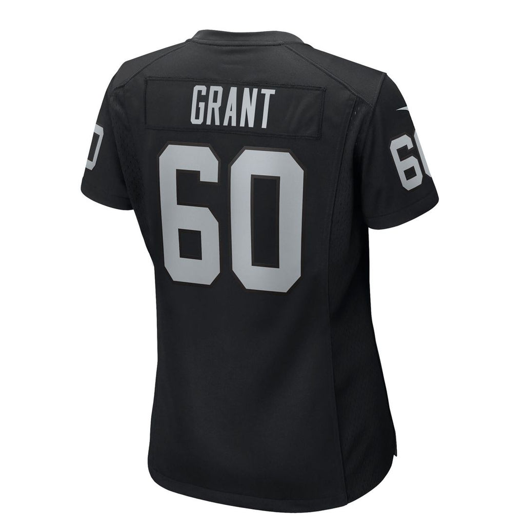 Charles Grant Las Vegas Raiders Nike Women's Team Game Official Jersey -  Black
