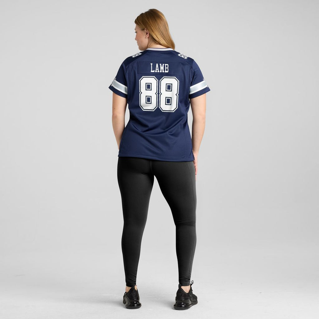 CeeDee Lamb Dallas Cowboys Nike Women's 2nd Alternate Game Official Jersey - White