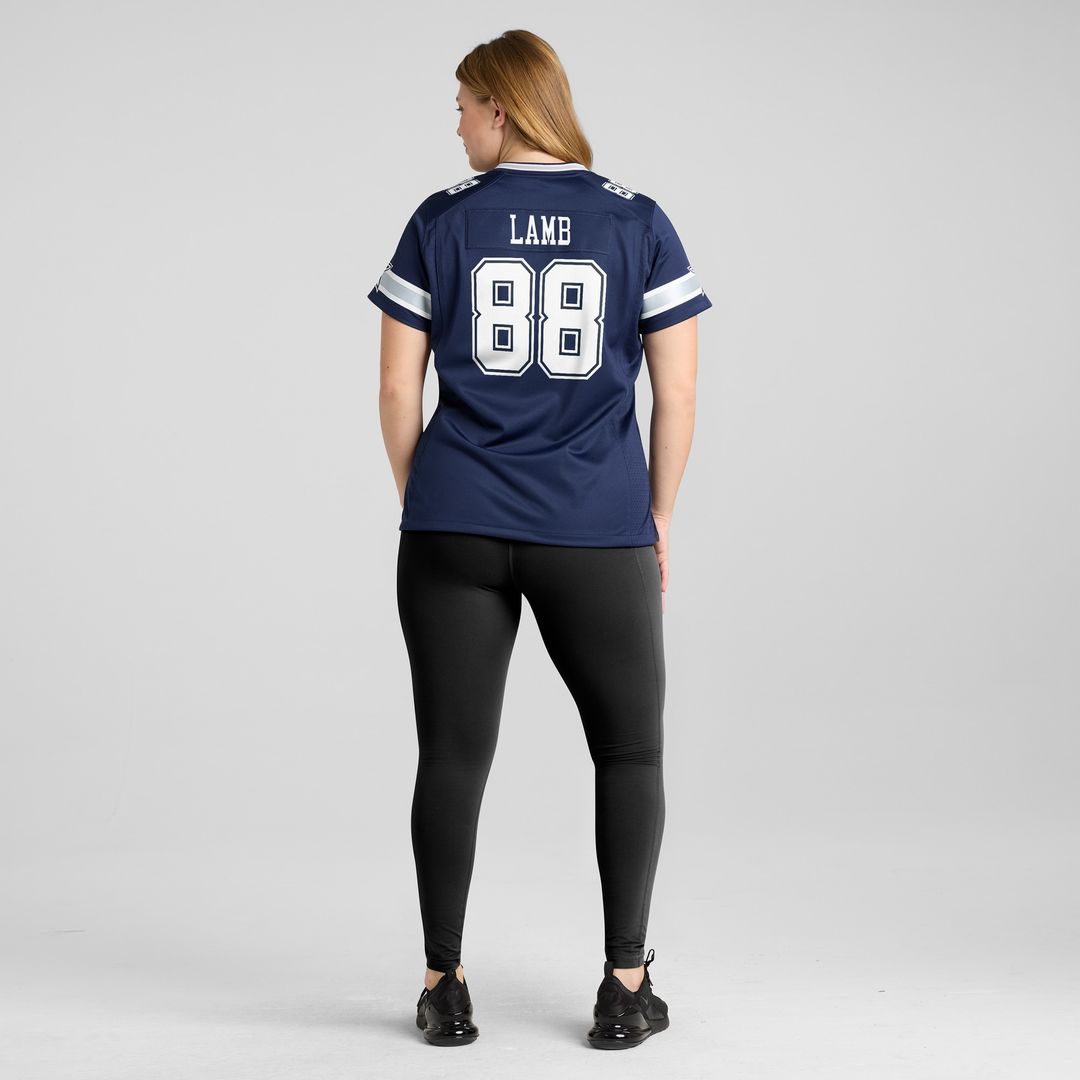CeeDee Lamb Dallas Cowboys Nike Women's 2nd Alternate Game Official Jersey - White
