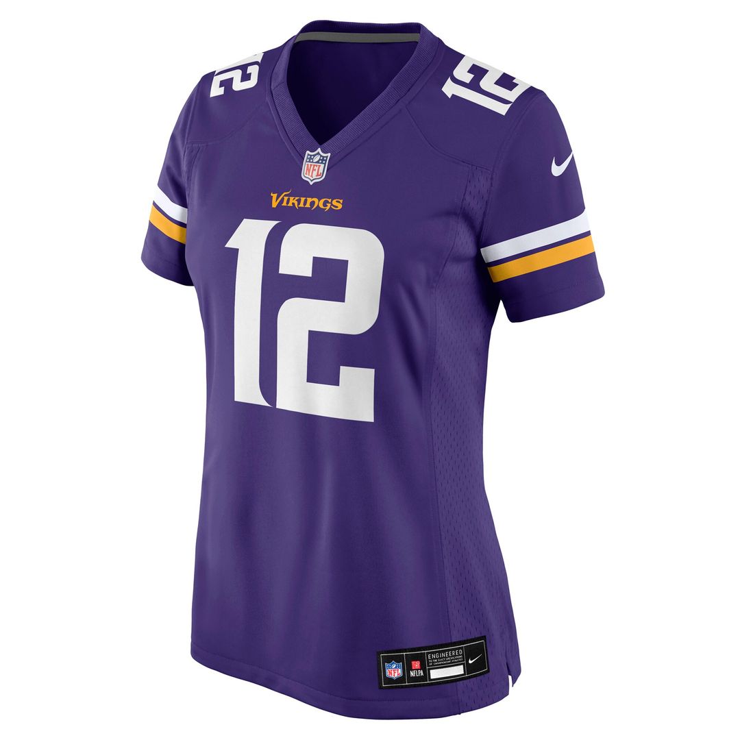 Max Brosmer Minnesota Vikings Nike Women's Team Game Jersey - Purple