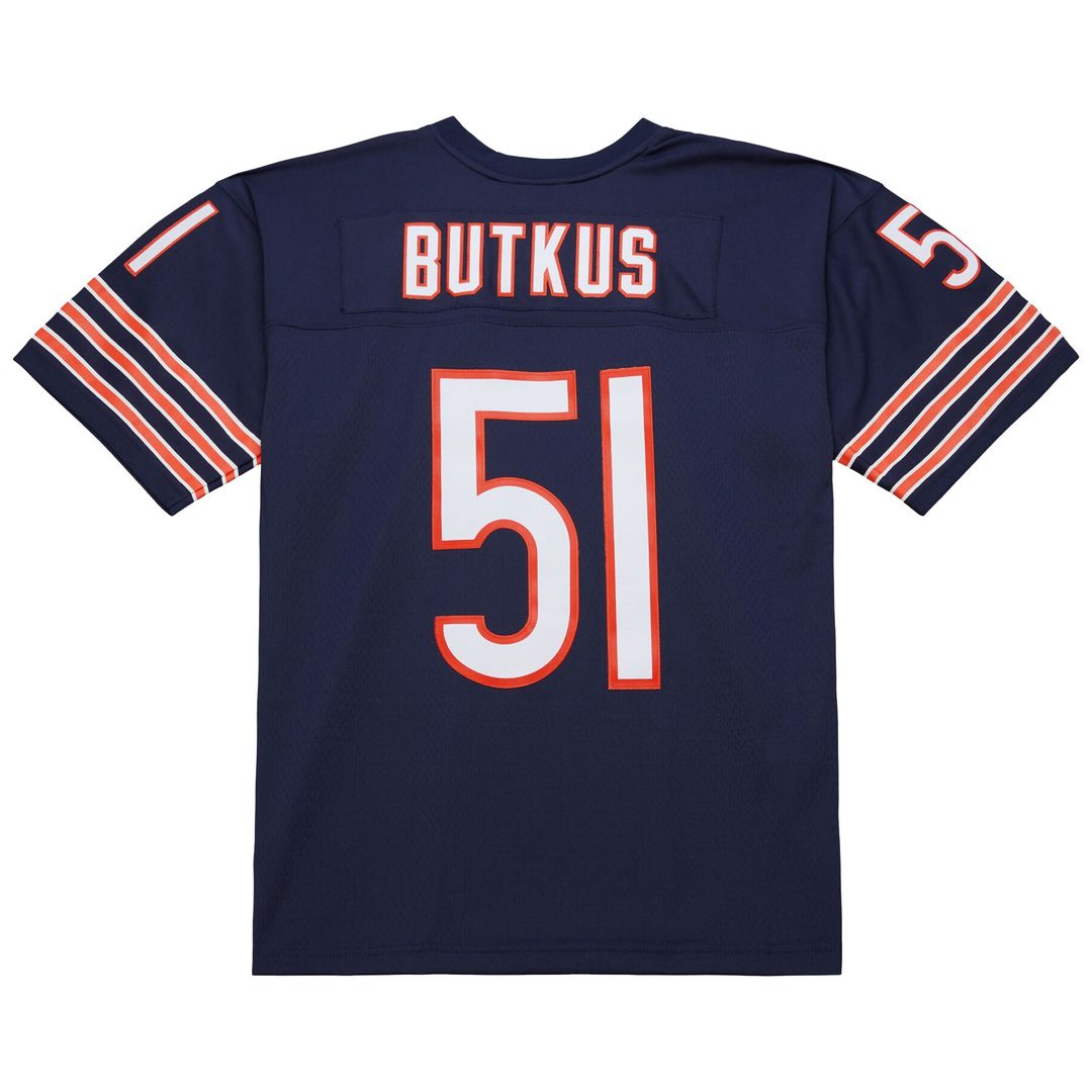 Dick Butkus Chicago Bears Mitchell & Ness Legacy Replica Official Jersey - Navy