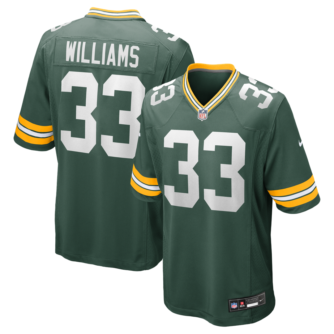 Evan Williams Green Bay Packers Nike Game Jersey - Green