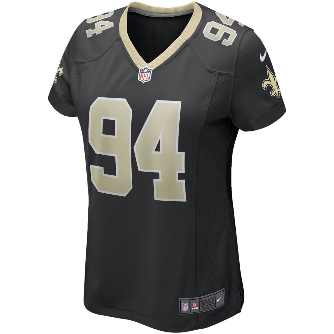 Cameron Jordan New Orleans Saints Nike Women's Game Official Jersey - Black
